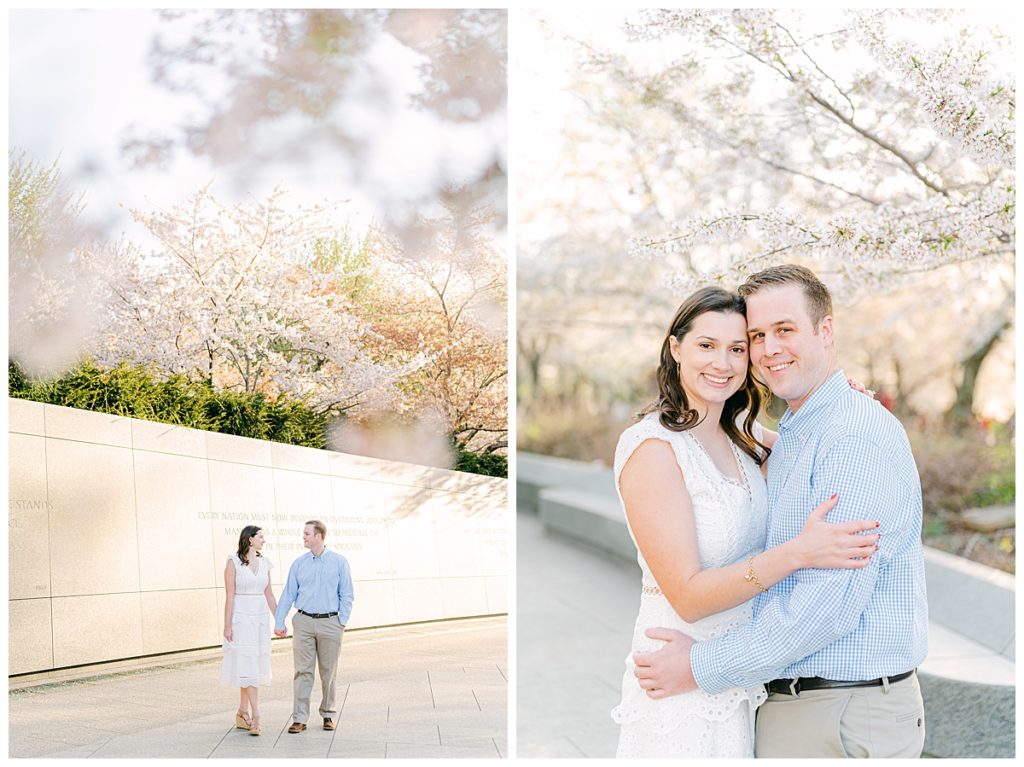 Cherry Blossom, Washington DC Engagement photos